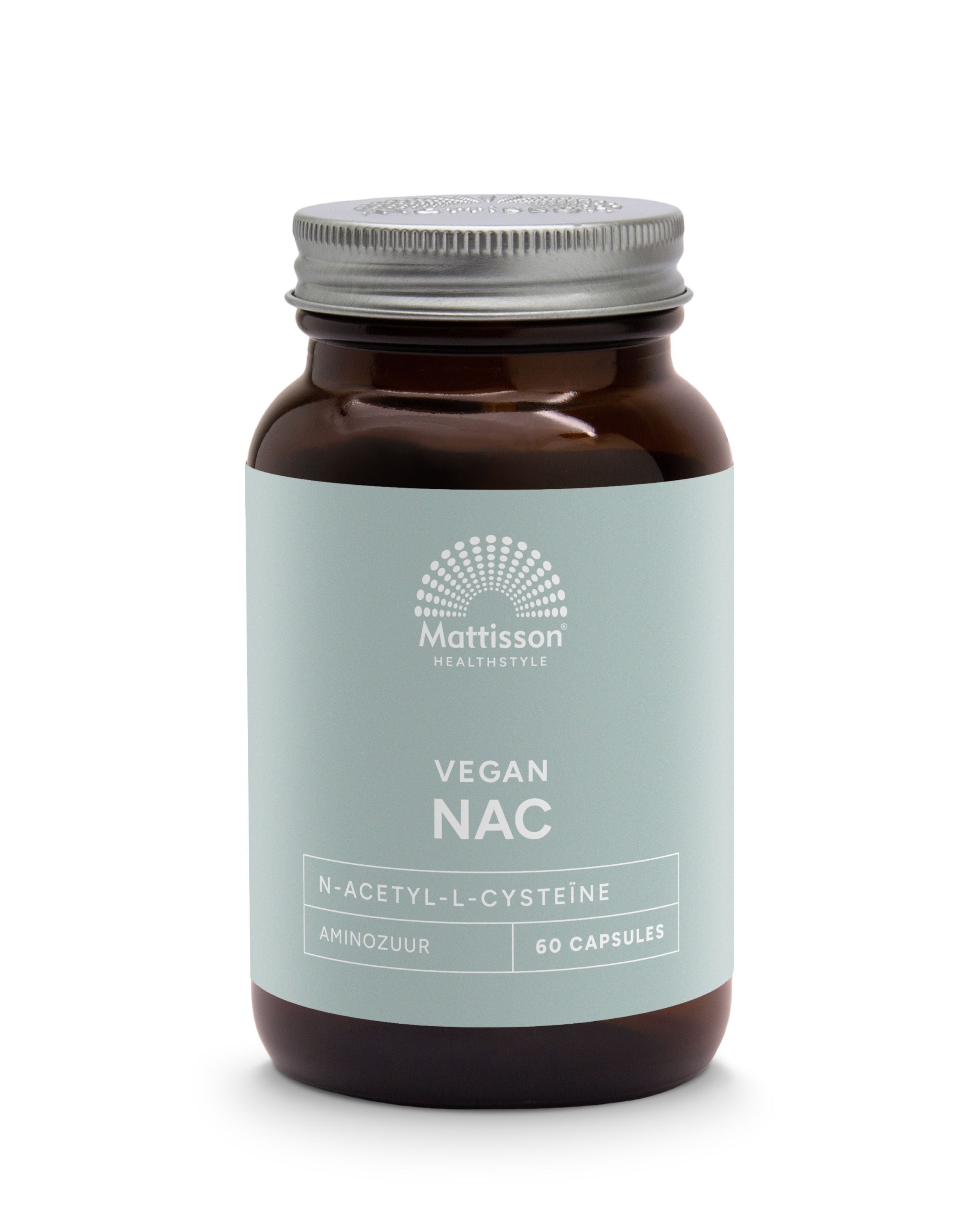 Mattisson NAC N-Acetyl L-Cysteine 600mg 60 Vegetarische capsules
