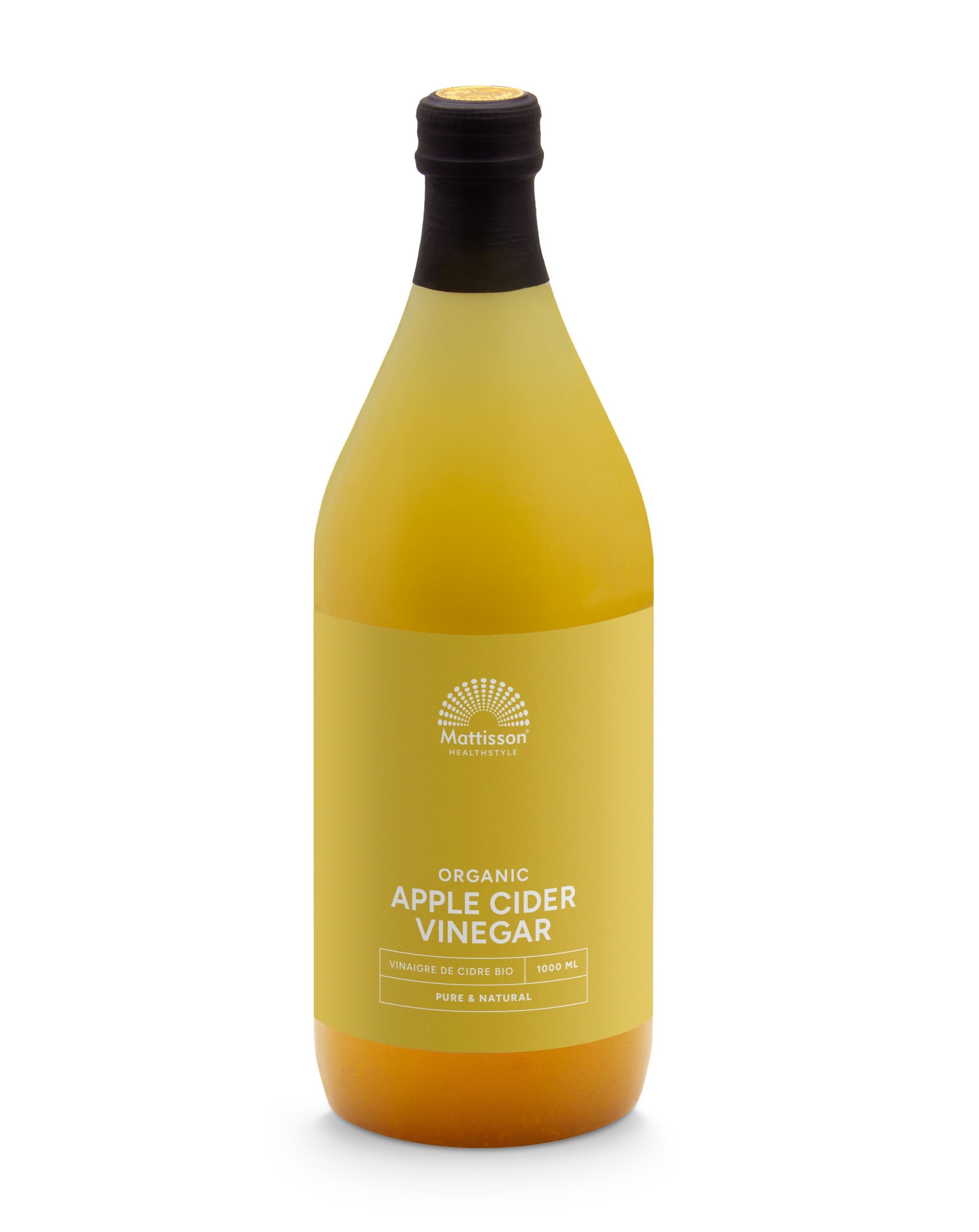 Mattisson Apple cider vinegar pure - appelazijn bio 1 Liter