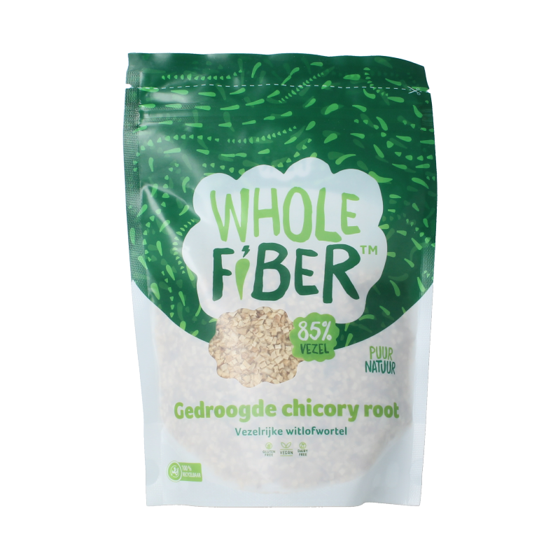 WholeFiber Whole fiber chicoryroot gedroogd 175 Gram
