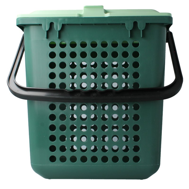 Biomat Airbox 26x19.8x25.6 afvalemmer met gaten 1 Stuks