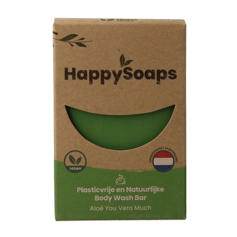 Happysoaps Body bar aloe you vera much 100 Gram