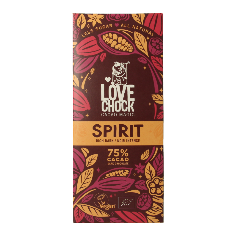 Lovechock Spirit rich dark bio 70 Gram