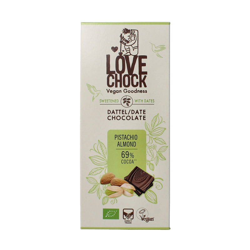 Lovechock Pistache almond bio 70 Gram