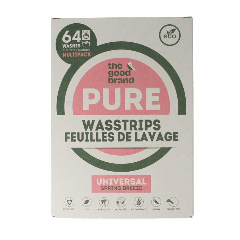 The Good Brand Wasstrips 64 Stuks