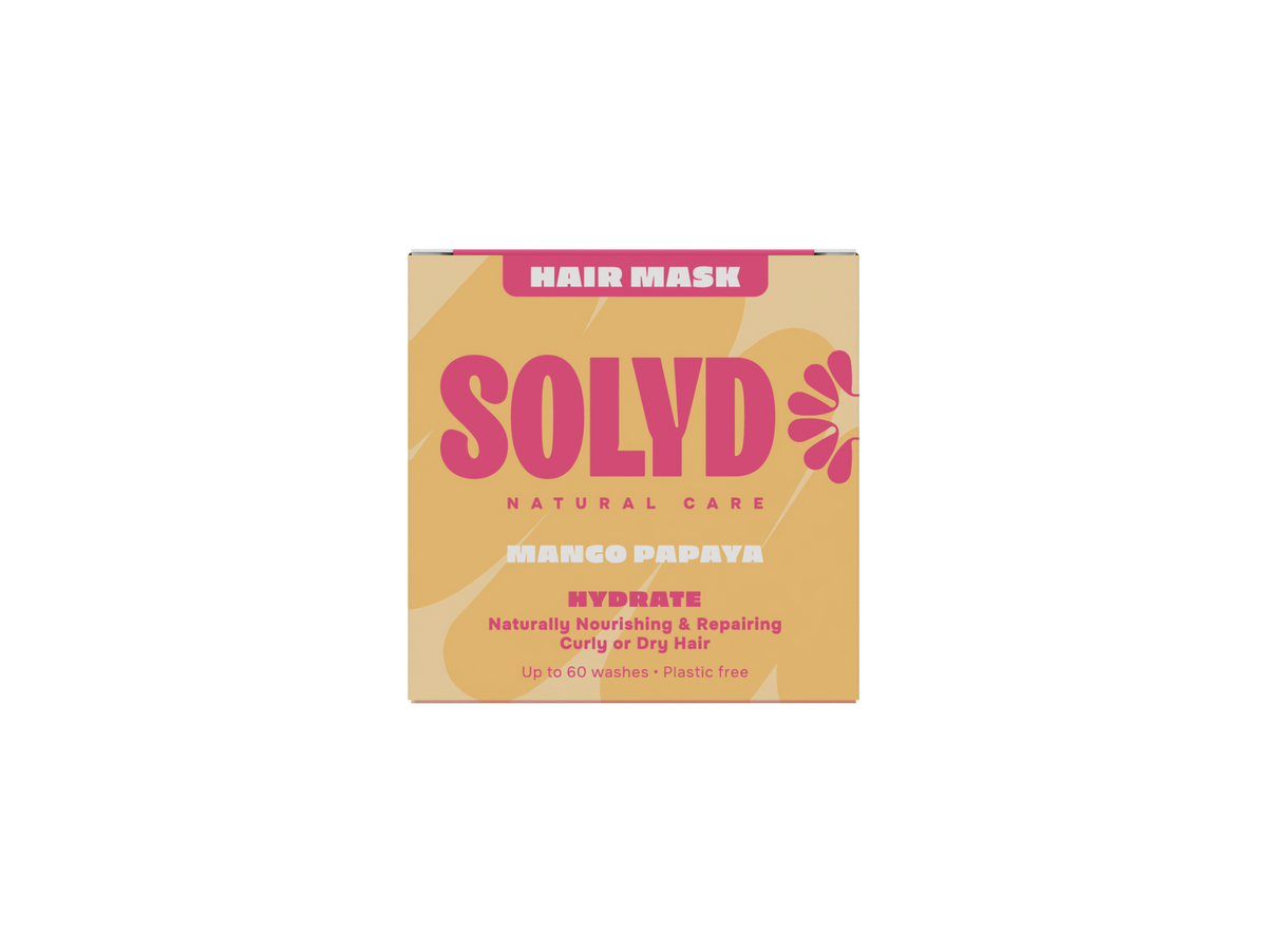 Solyd Hair Mask Bar Mango Papaya 45.00 Gram