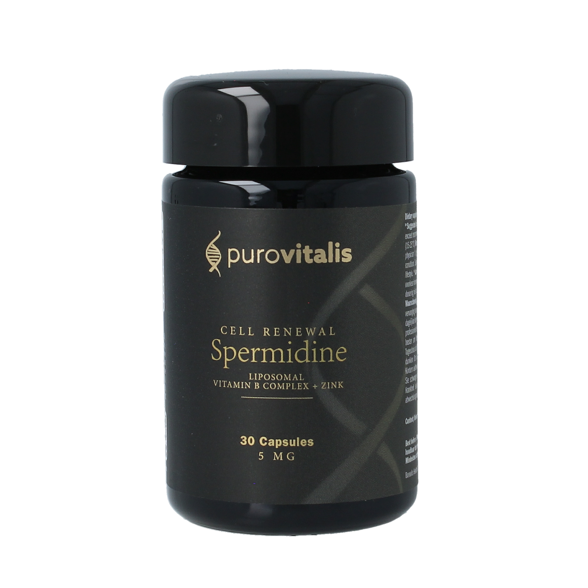 Purovitalis  Liposomal spermidine fusion 30.00 Capsules