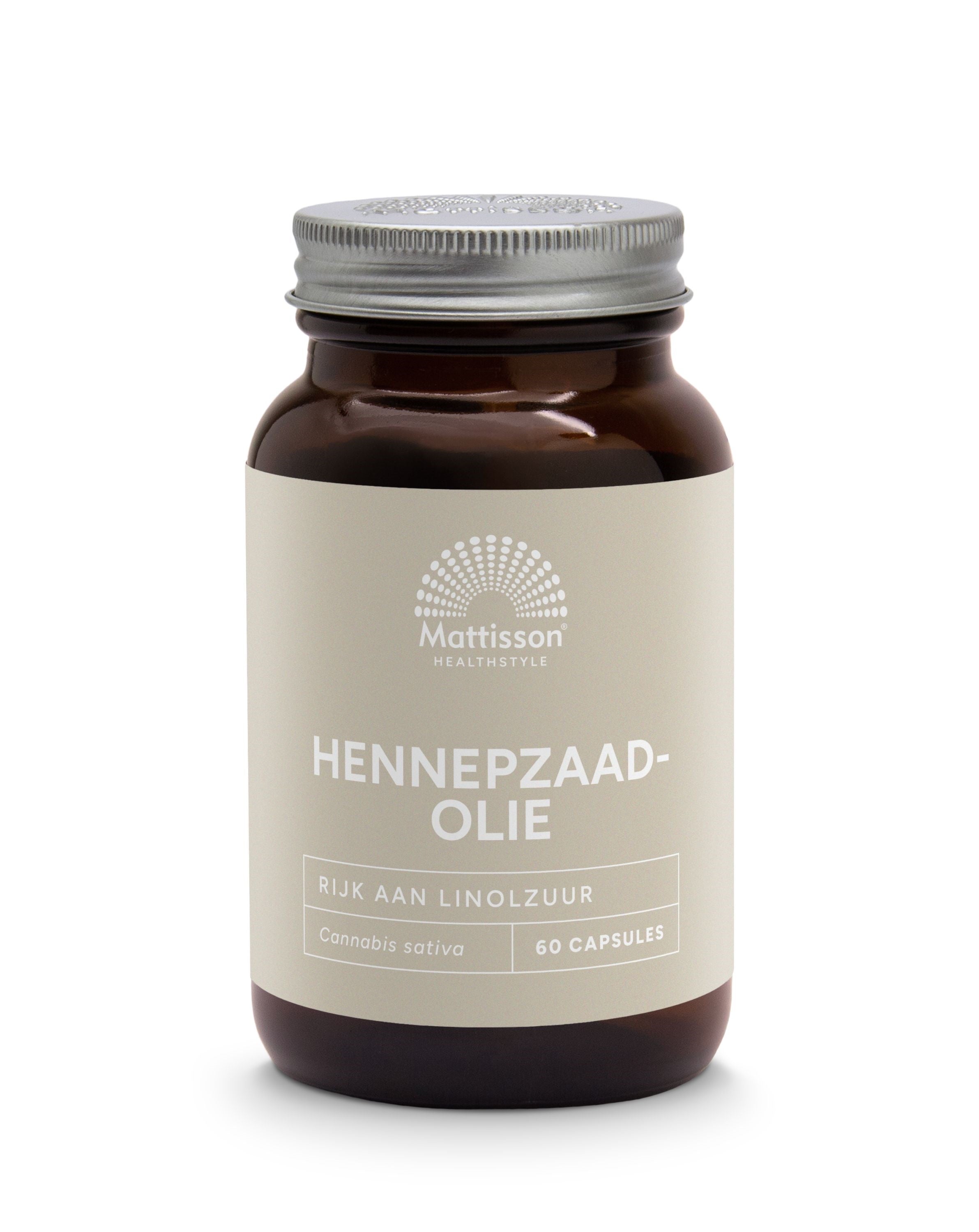 Mattisson Hennepzaadolie 1000mg 60.00 Capsules