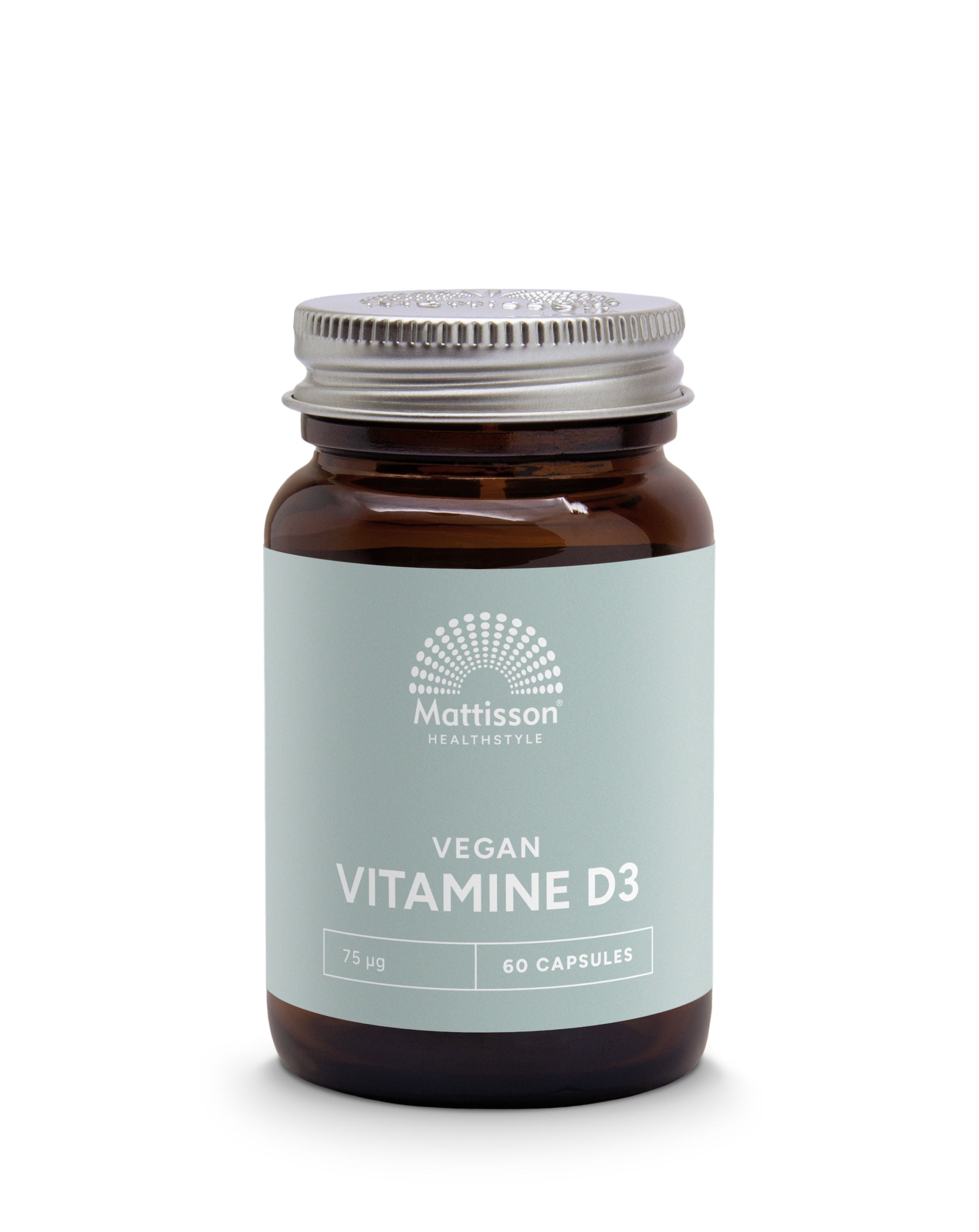 Mattisson Vegan vitamine D3 75mcg 60 Capsules