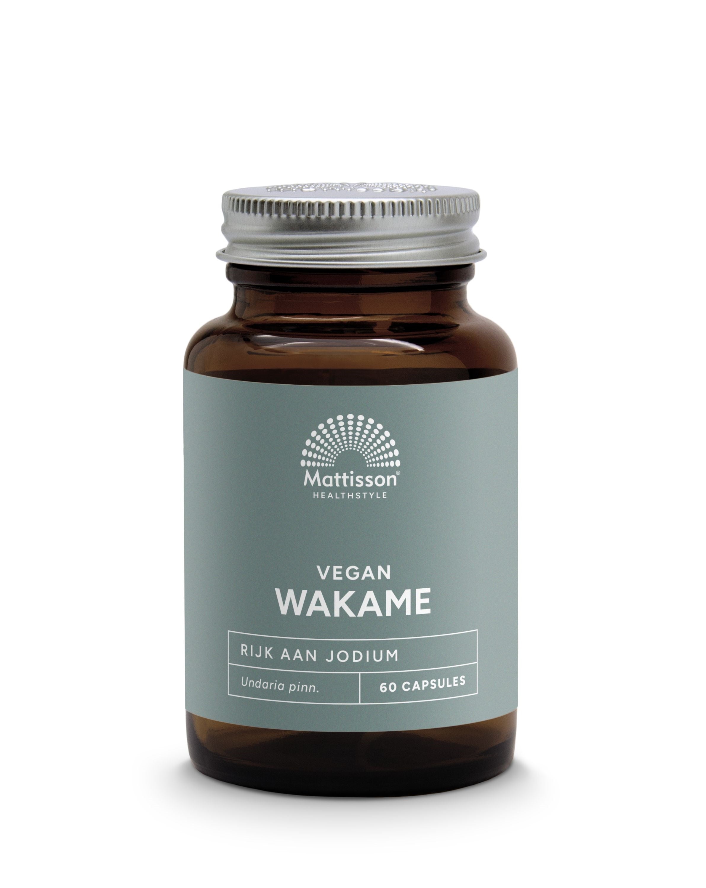 Mattisson Wakame 1000mg  bevat jodium 60 Vegetarische capsules
