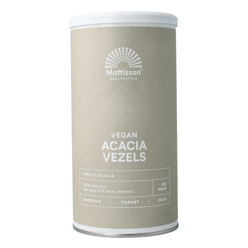 Mattisson Vegan acacia vezels 83% 220 Gram