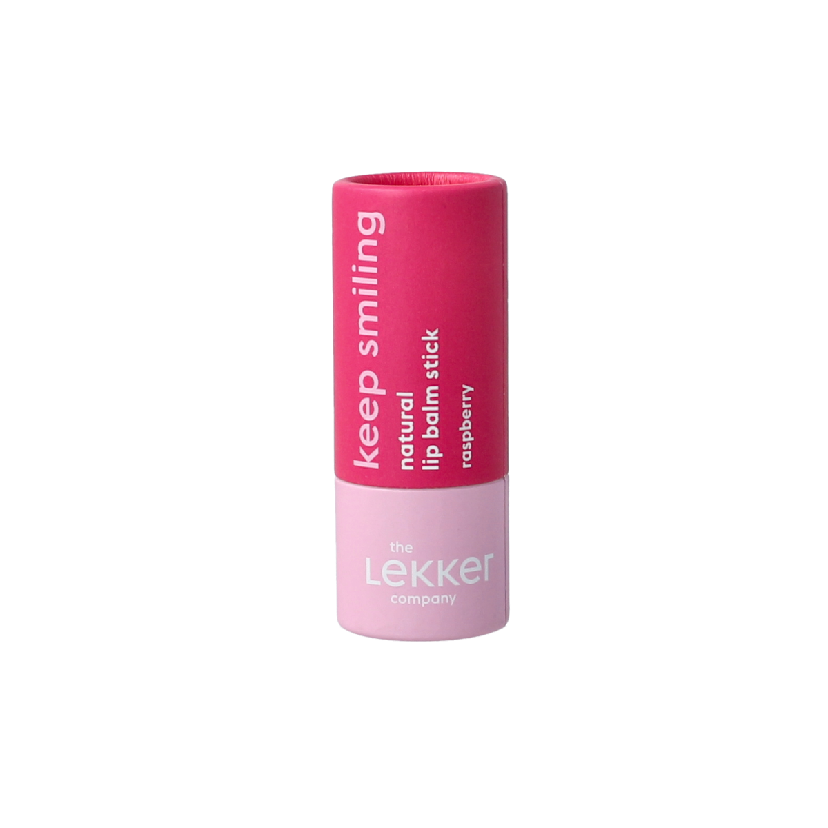 Lekker Company Lippenbalsem stick raspberry 7.00 Gram