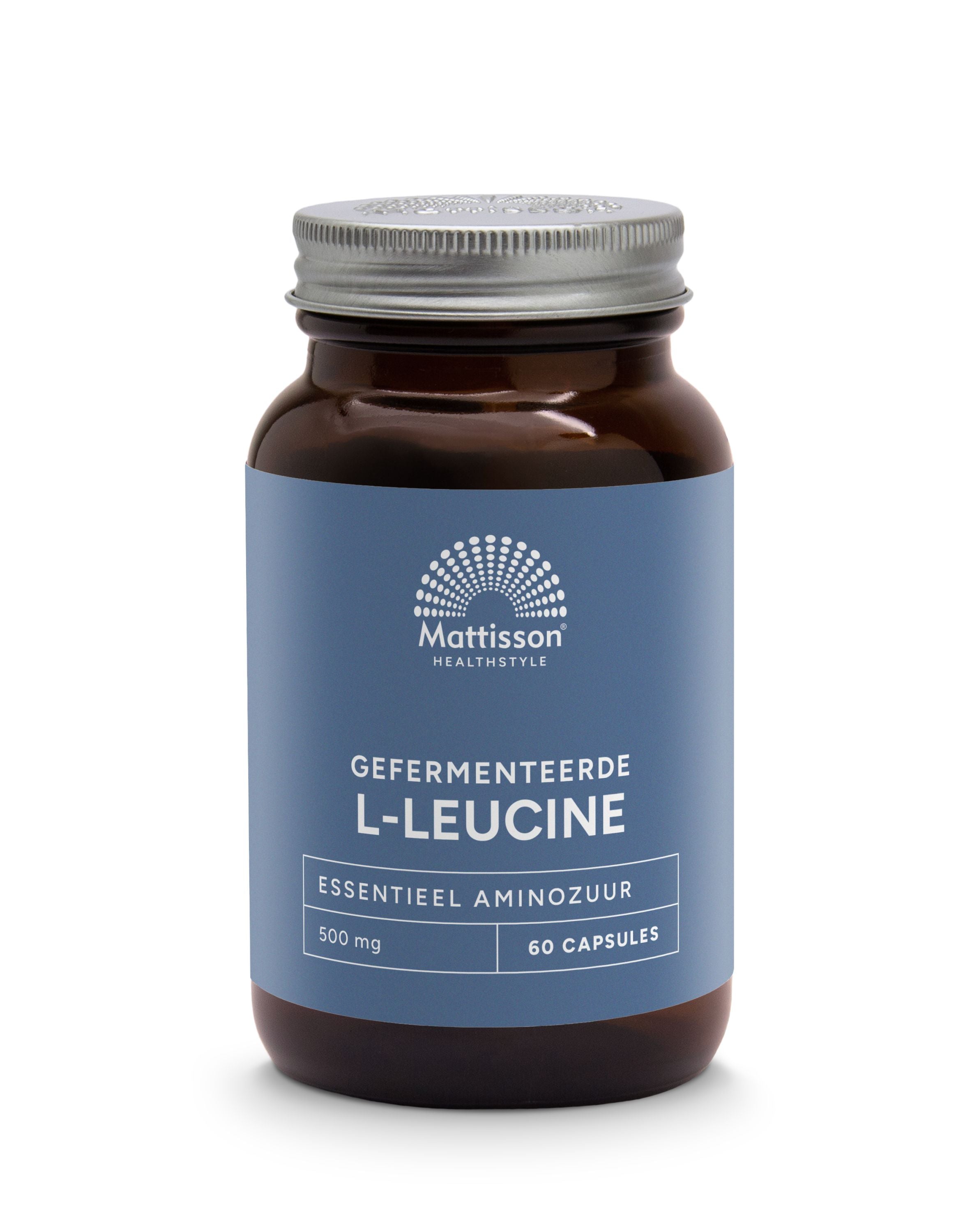Mattisson Gefermenteerde L-Leucine 500mg 60 Vegetarische capsules