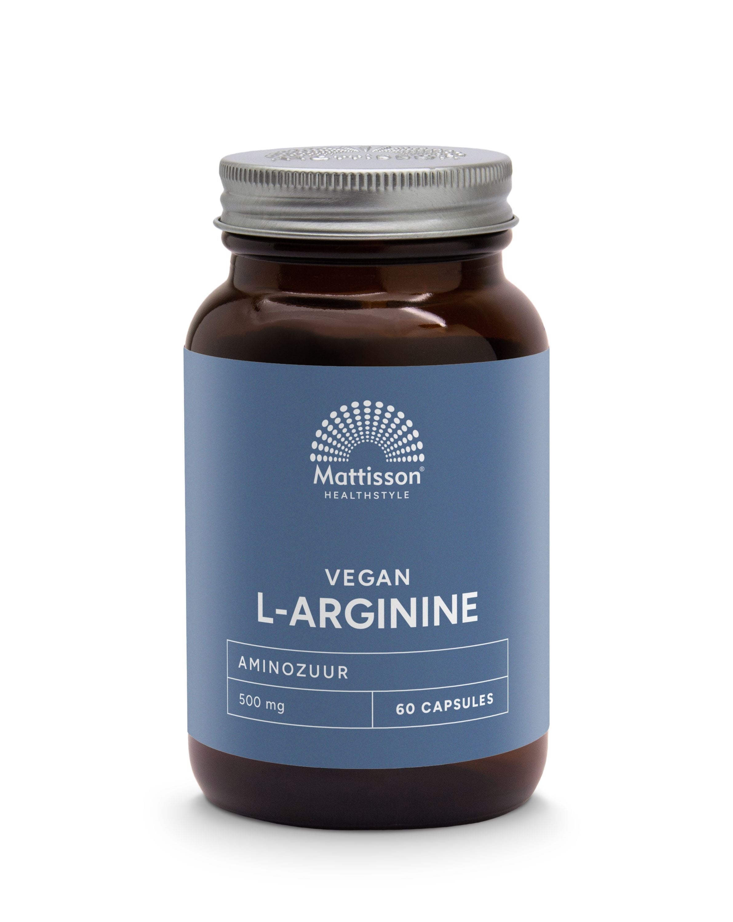 Mattisson L-Arginine 500mg 60 Vegetarische capsules