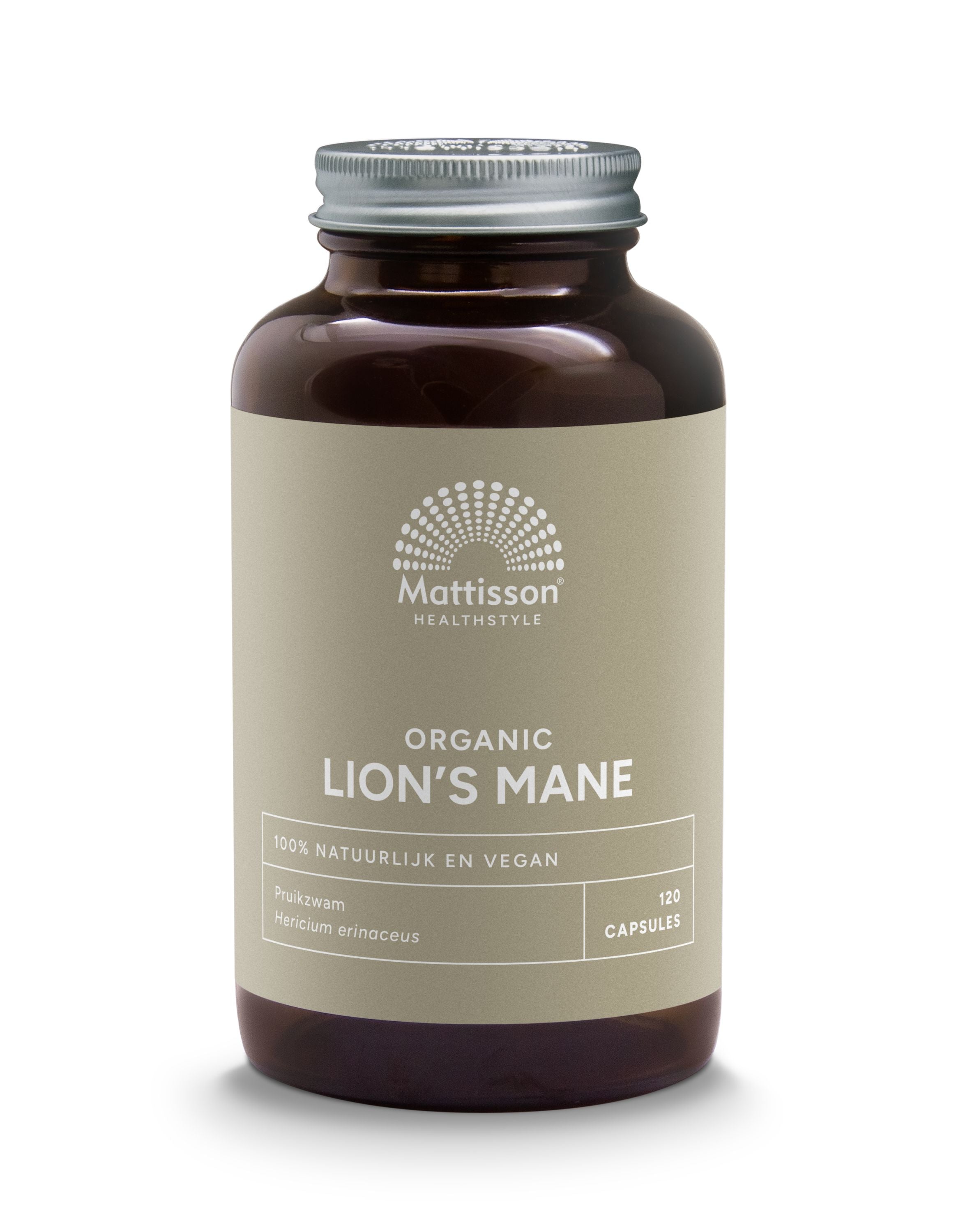 Mattisson Lion's mane 500mg bio 120 Vegetarische capsules