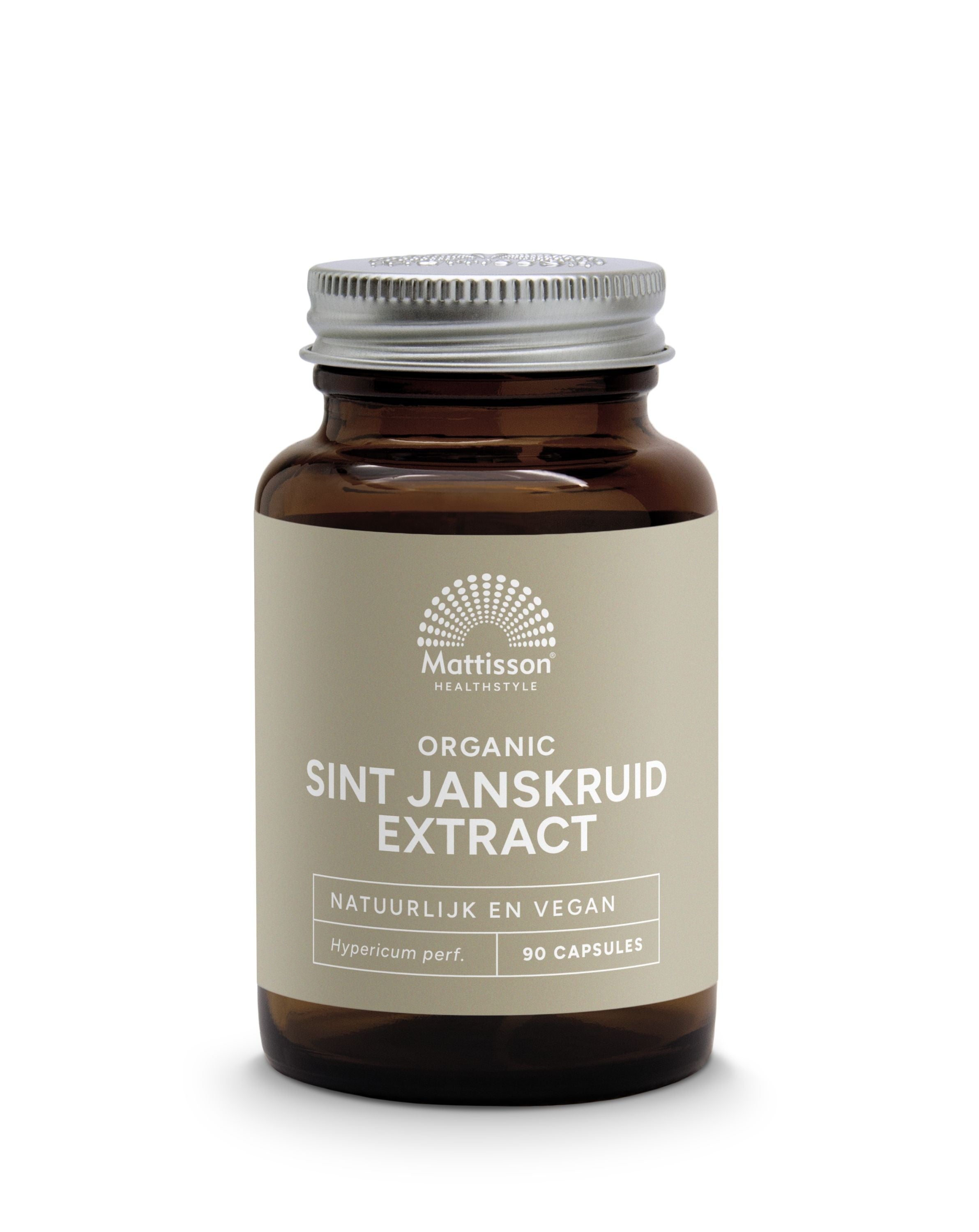 Mattisson Organic sint janskruid extract 300mg bio 90 Vegetarische capsules