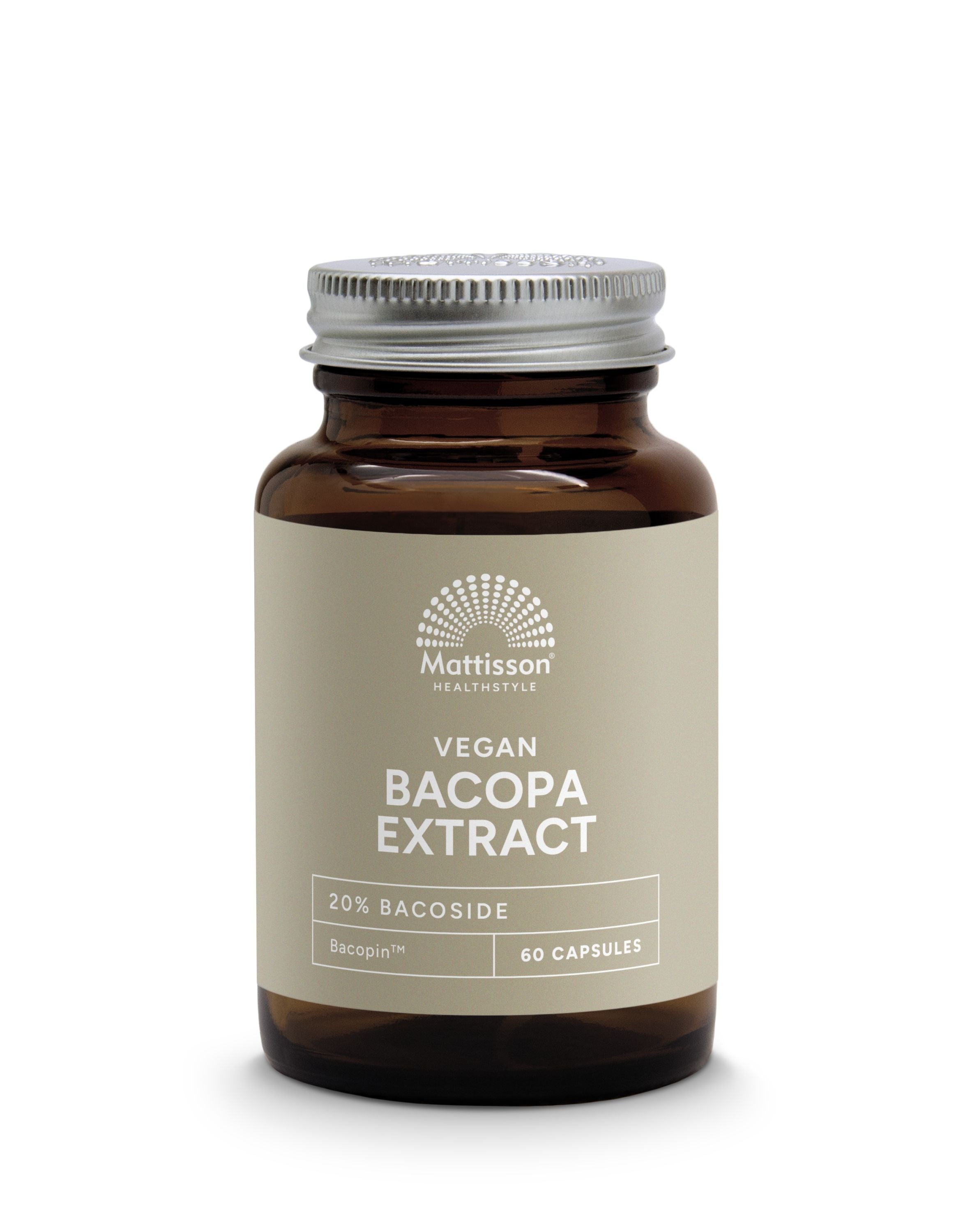 Mattisson Vegan bacopa extract 150mg 60.00 Capsules