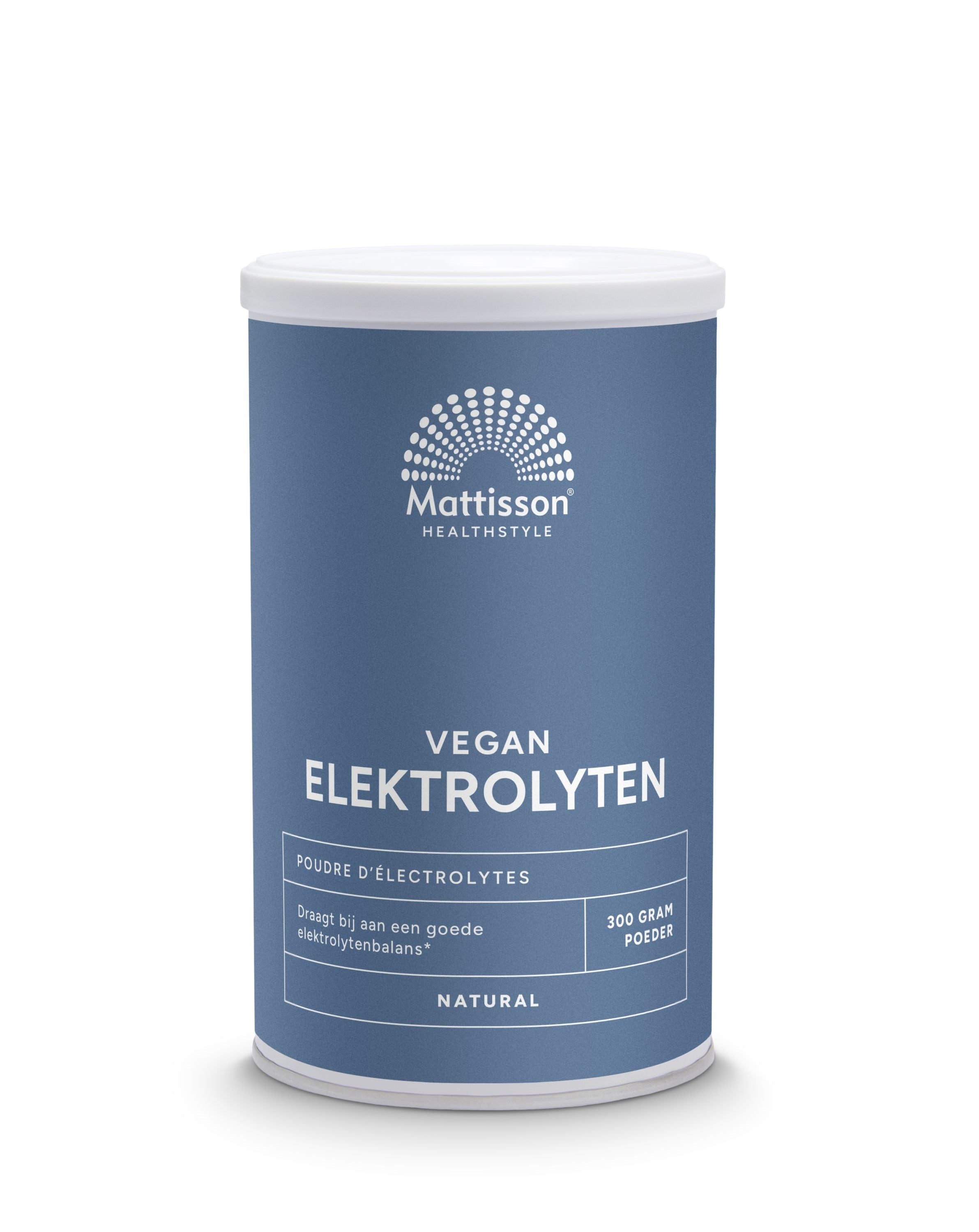 Mattisson Elektrolyten poeder naturel vegan 300 Gram