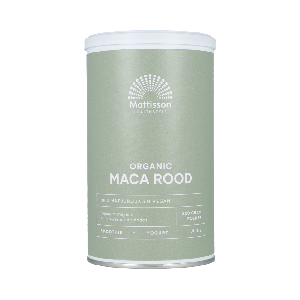 Mattisson Organic Maca Rood 300.00 Gram