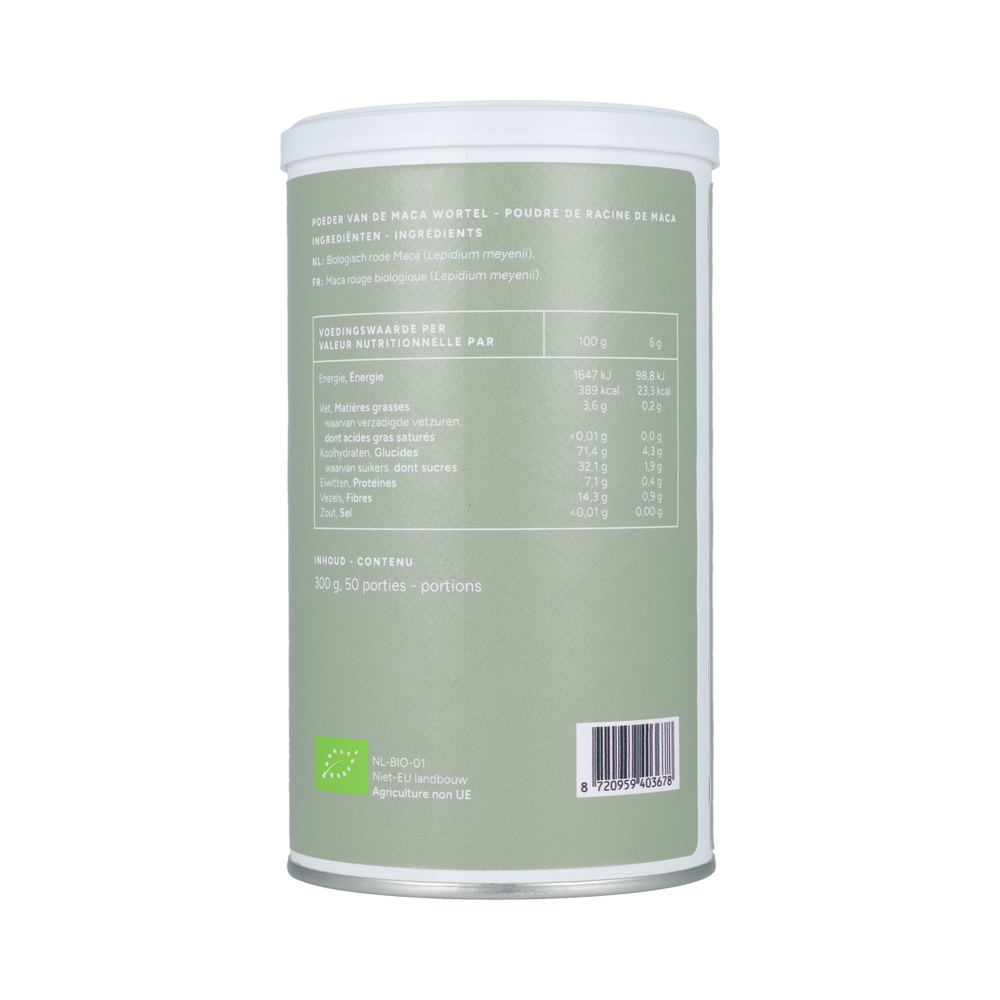 Mattisson Organic Maca Rood 300.00 Gram