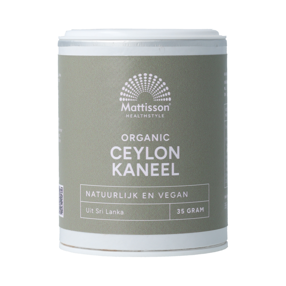 Mattisson Organic Ceylon Kaneel 35.00 Gram