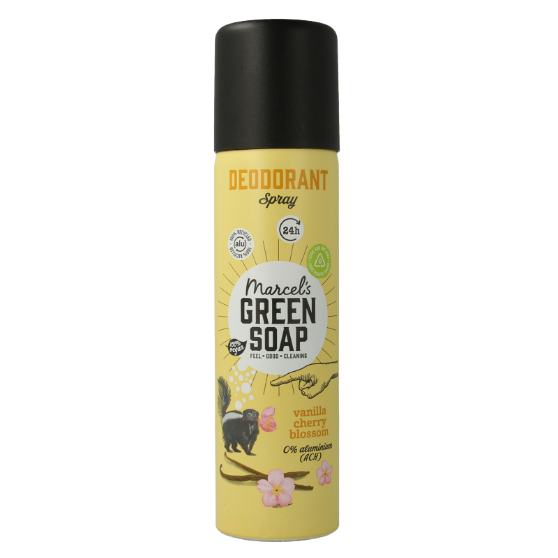Marcel's Green Soap Deospray vanilla cherryblossom 150 Milliliter
