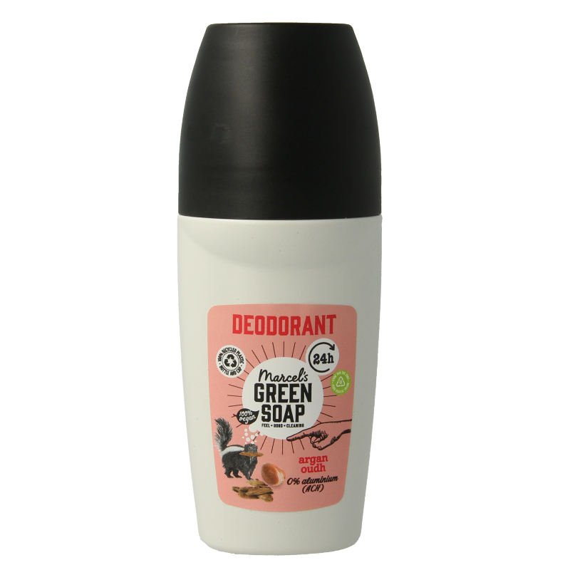 Marcel's Green Soap Deoroller argan oudh 50 Milliliter