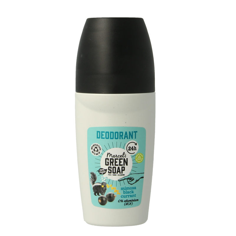 Marcel's Green Soap Deoroller mimosa black currant 50 Milliliter