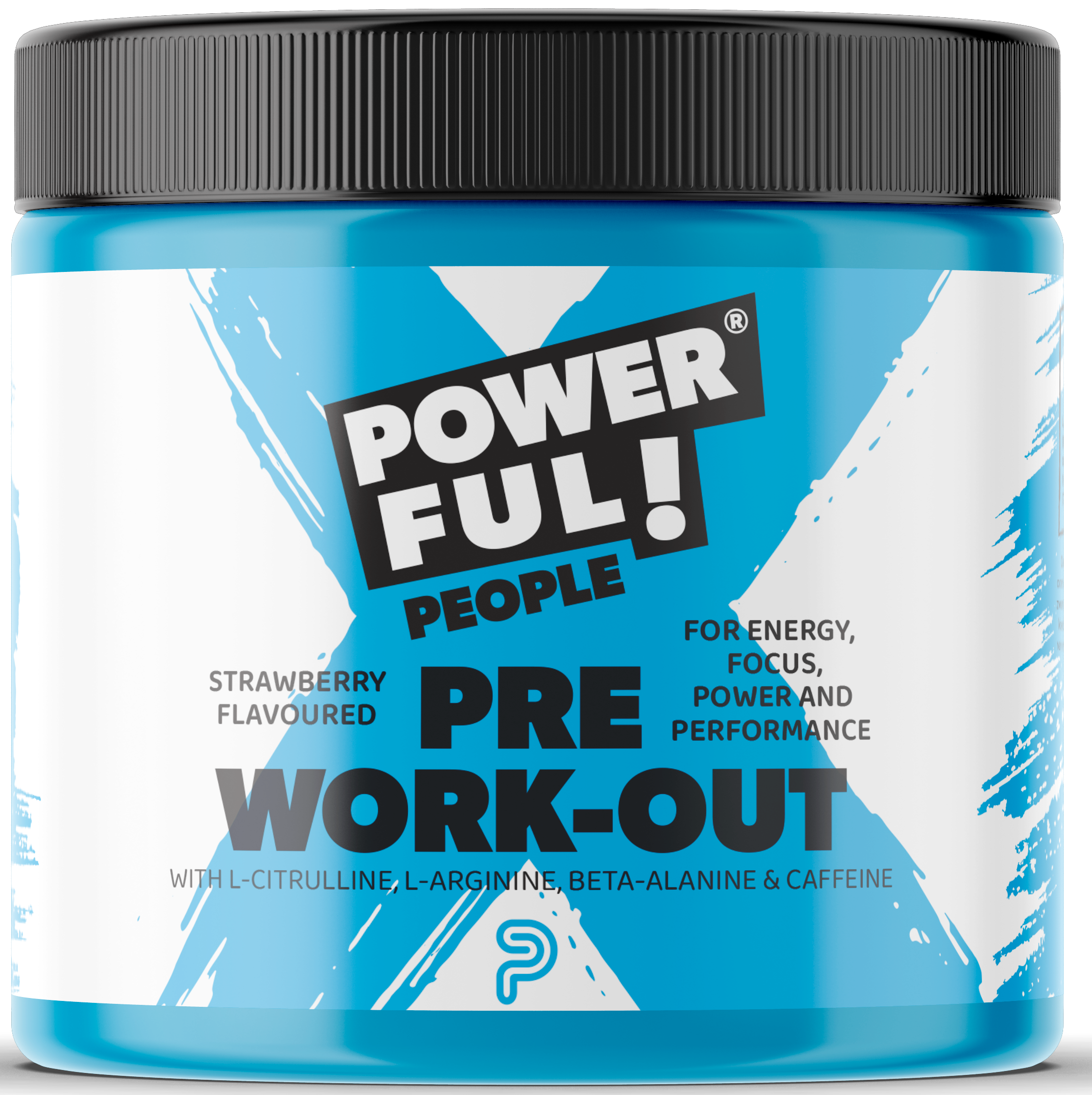 Powerful People  Pre work-out strawberry 250.00 Gram