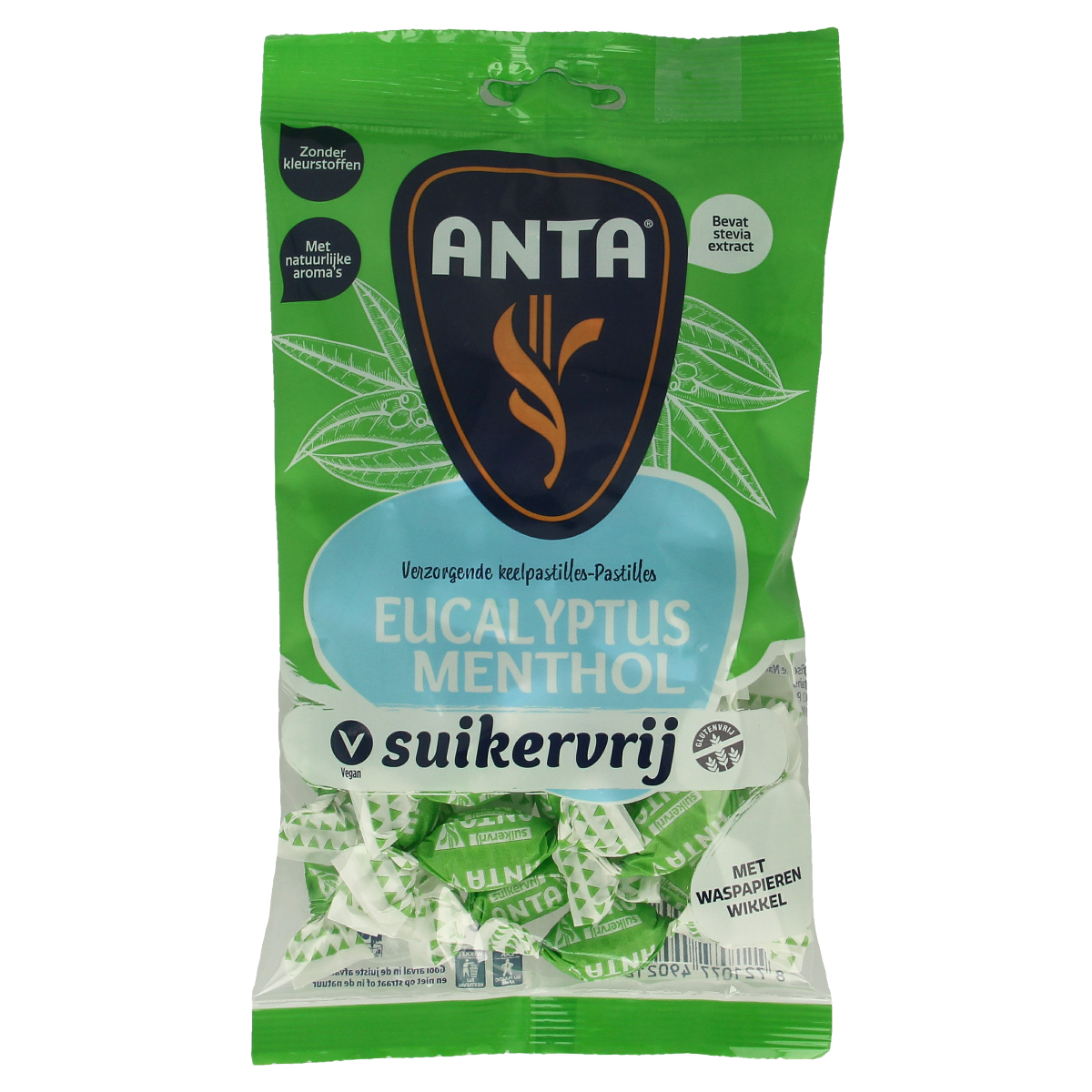 Anta Eucalyptus suikervrij met stevia 120.00 Gram