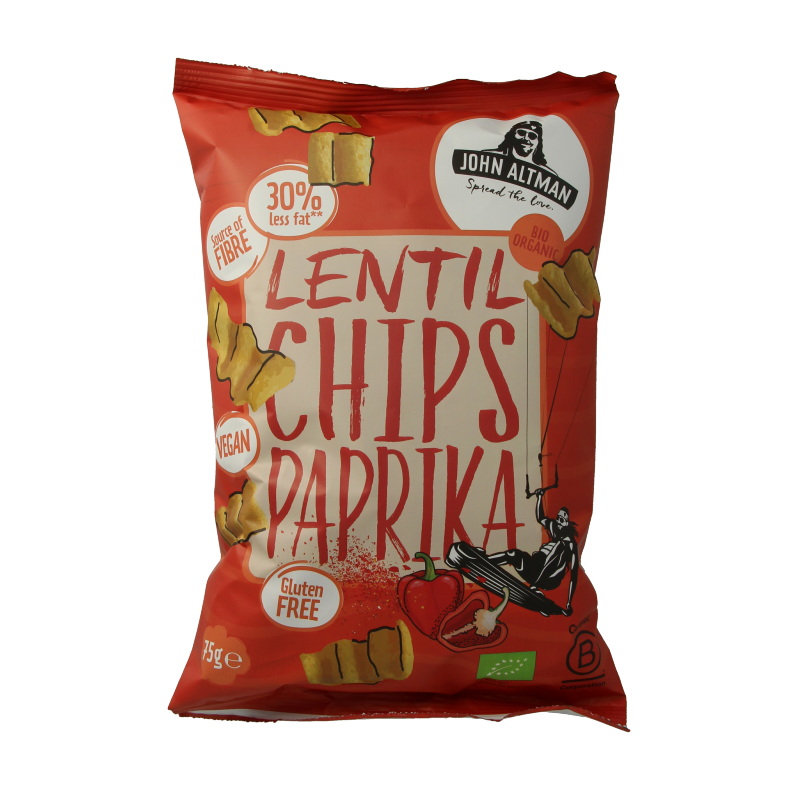 John Altman Linzen chips paprika bio 75 Gram
