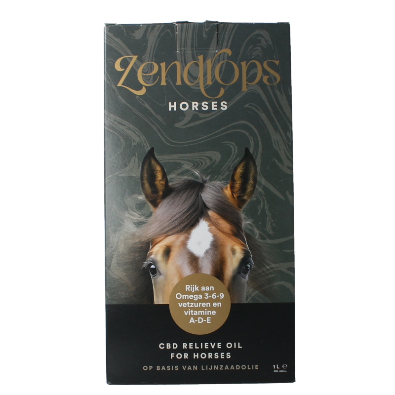 Zendrops CBD relieve oil horses 1 Liter
