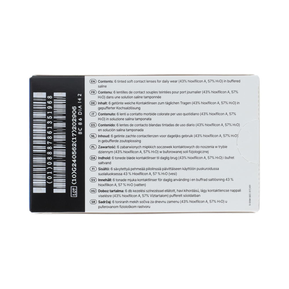 Eyefresh Eye Fresh maandlenzen 6-pack -1.00 6.00 Stuks