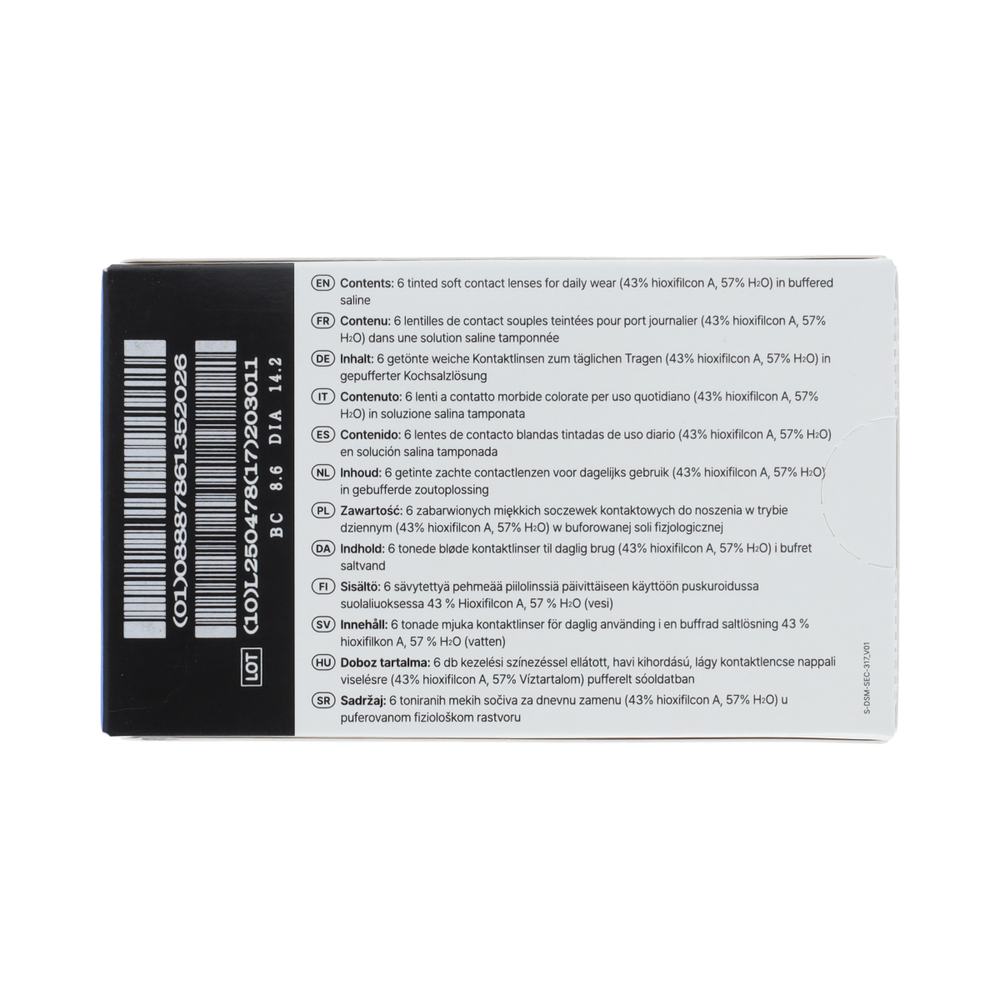 Eyefresh Eye Fresh maandlenzen 6-pack -2.50 6.00 Stuks