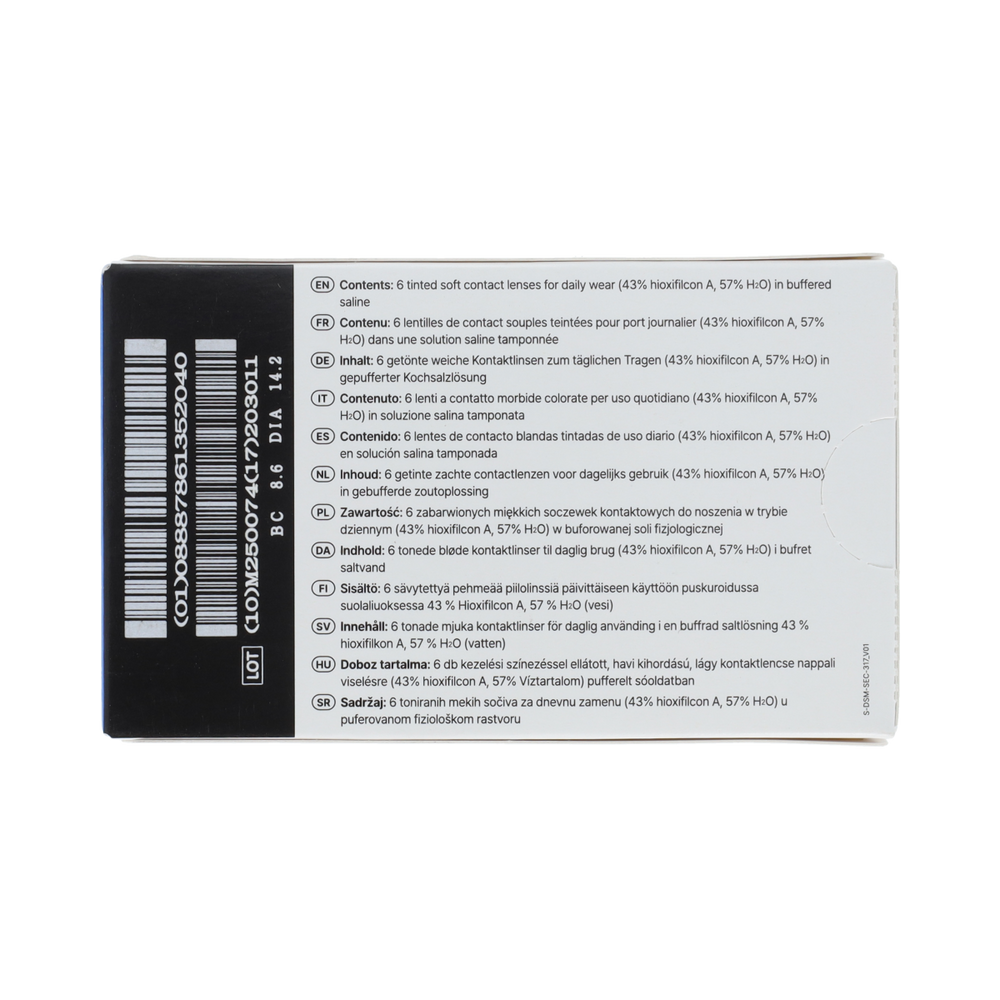 Eyefresh Eye Fresh maandlenzen 6-pack -3.00 6.00 Stuks