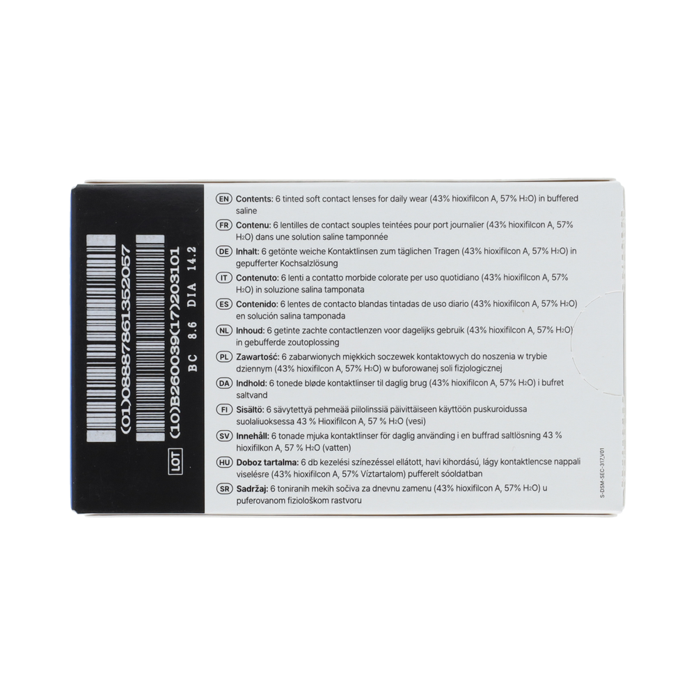 Eyefresh Eye Fresh maandlenzen 6-pack -3.25 6.00 Stuks