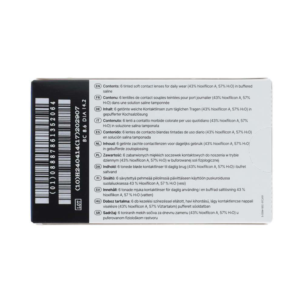 Eyefresh Eye Fresh maandlenzen 6-pack -3.50 6.00 Stuks