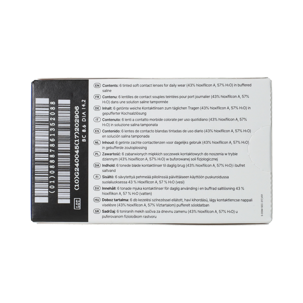 Eyefresh Eye Fresh maandlenzen 6-pack -4.00 6.00 Stuks