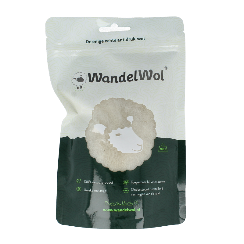 Wandelwol Antidruk-wol 20 Gram