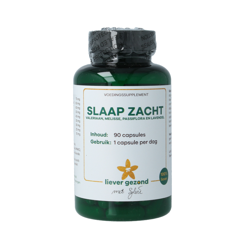 Liever Gezond Slaap zacht natural sleep 90 Vegetarische capsules