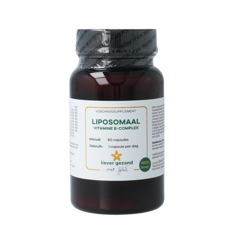 Liever Gezond Liposomaal vitamine B complex 60 Vegetarische capsules