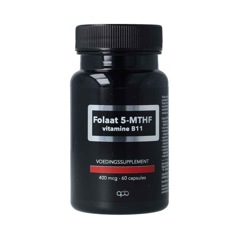 APB Holland Folaat 5-MTHF vitamine B11 - 400mcg 60.00 Capsules