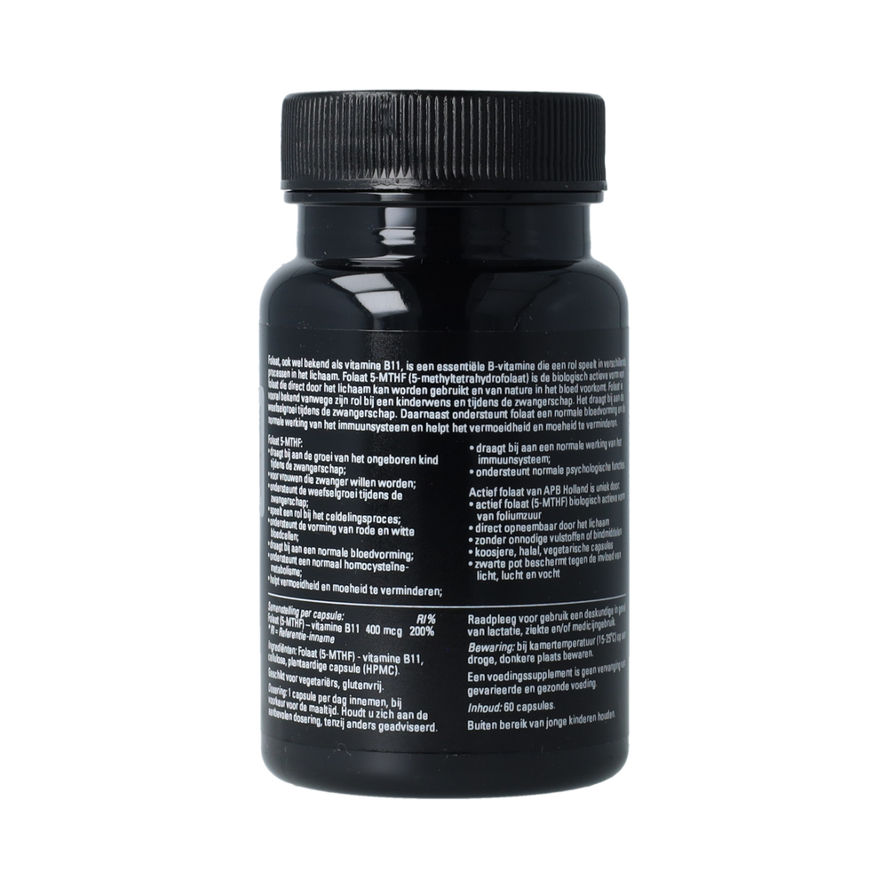 APB Holland Folaat 5-MTHF vitamine B11 - 400mcg 60.00 Capsules