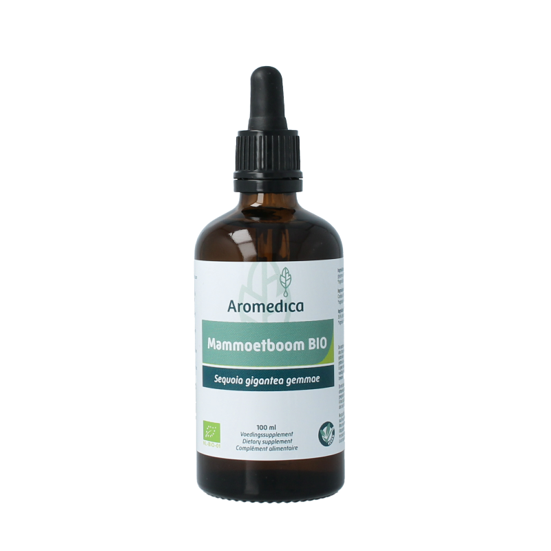 Aromedica Mammoetboom gemmo tinctuur - Sequoia gigantea bio 100 Milliliter