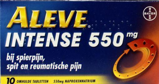 Aleve Intense 550 UA 10.00 Tabletten
