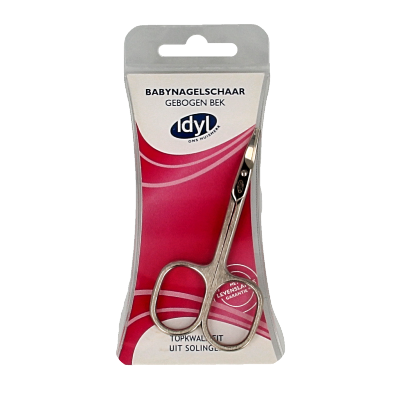 Idyl Baby nagelschaar gebogen 1 Stuks
