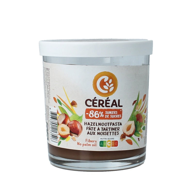 Cereal Hazelnootpasta suikervrij 200 Gram