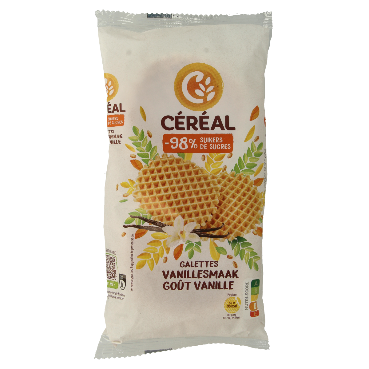 Cereal Galetten suikervrij 175.00 Gram