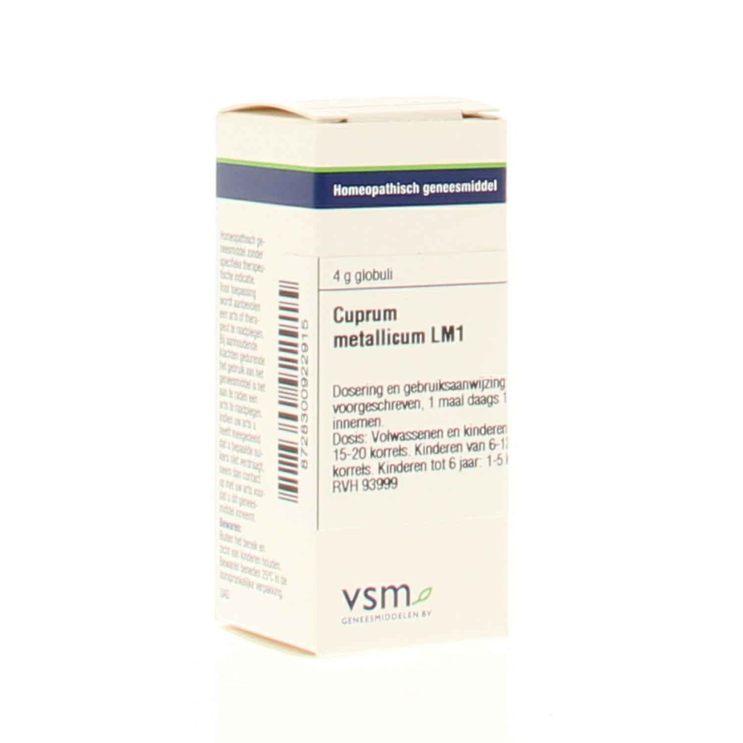 VSM Cuprum metallicum LM1 4 Gram