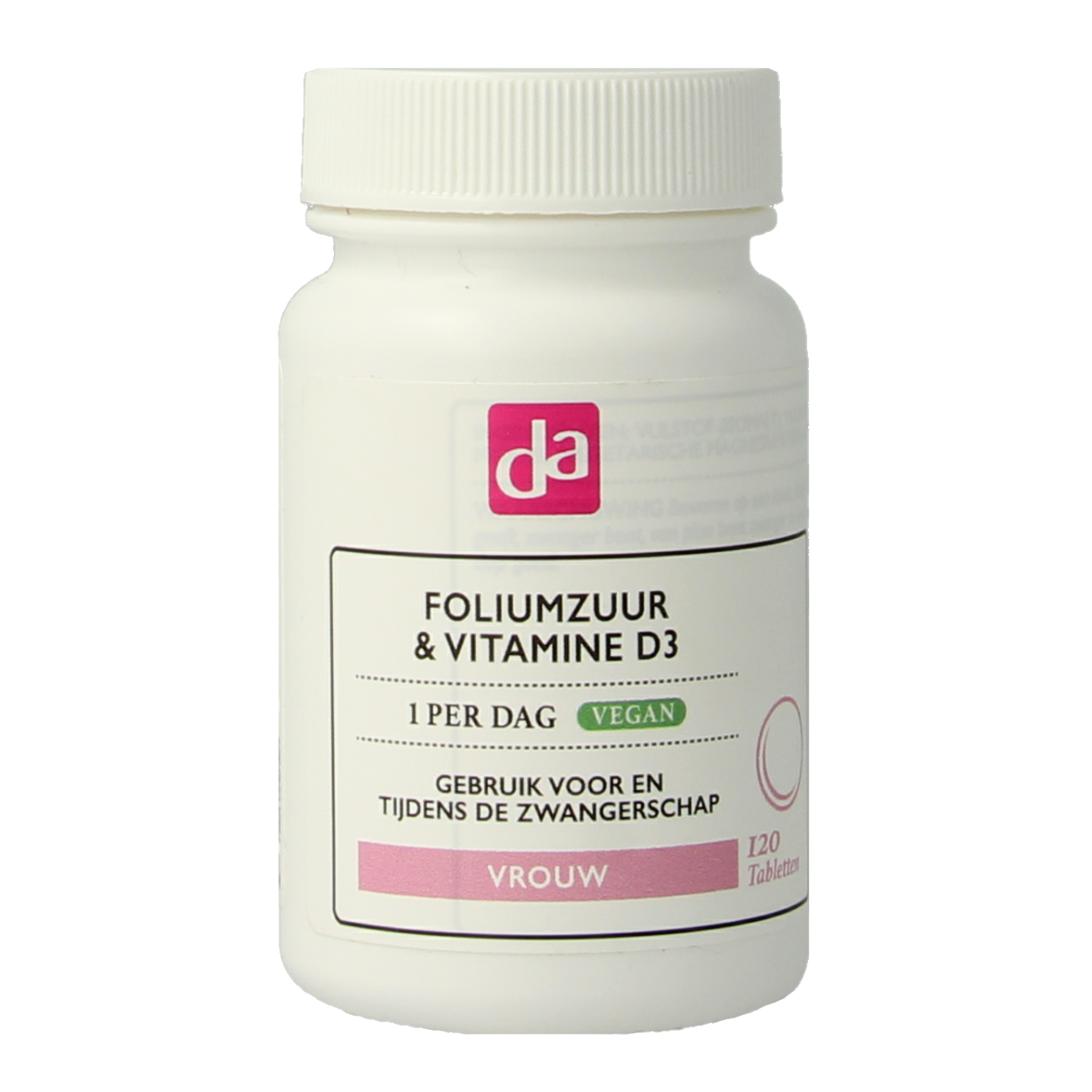 DA Foliumzuur & vitamine D3 120.00 Tabletten