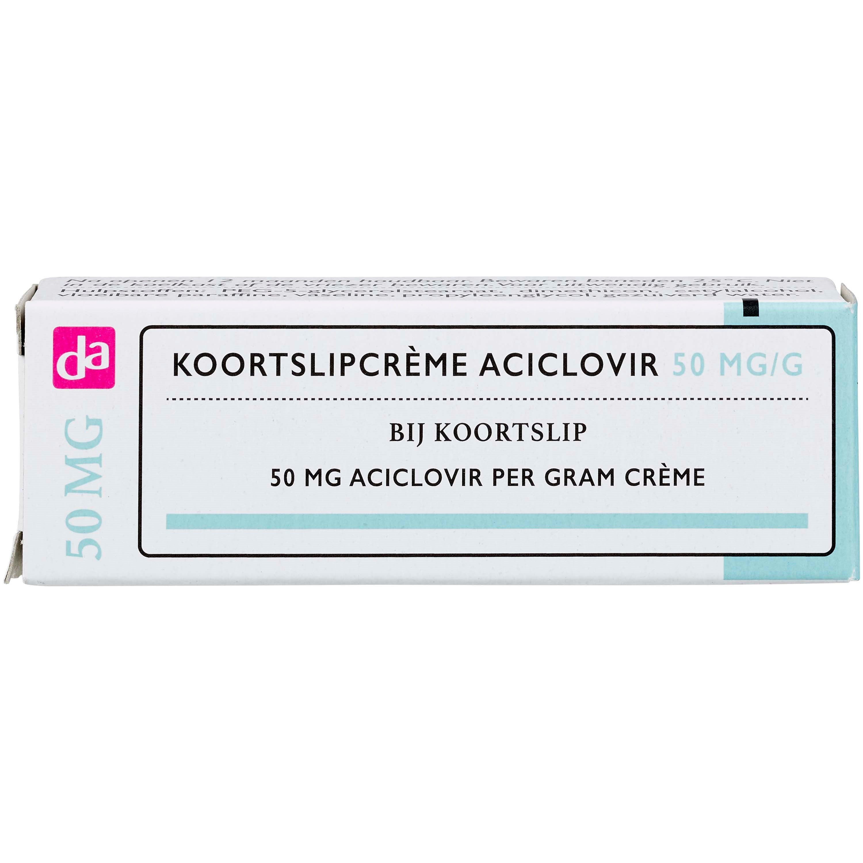 DA Aciclovir koortslipcreme 3.00 Gram